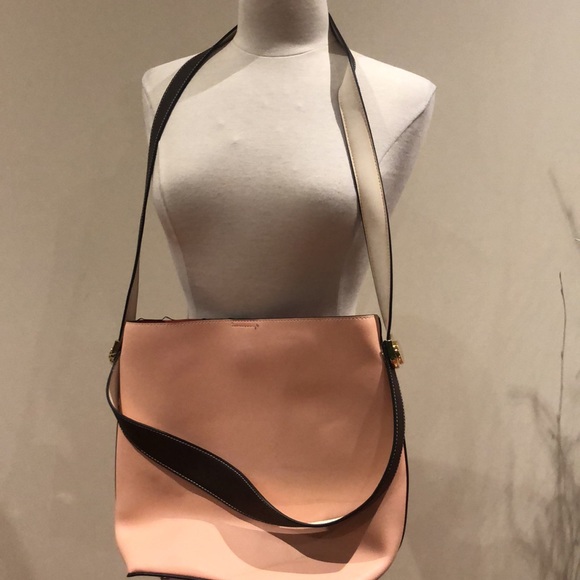 Leather crossbody purse pink/red - Picture 4 of 10